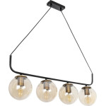 GloboStar Lattice �������� �������� ��������� ���� �������� 4 x E27 IP20 ����� & ���������� ������� �� M��� ����� - �78 x �15 x �81cm - (203-0018)