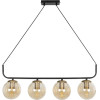 GloboStar Lattice �������� �������� ��������� ���� �������� 4 x E27 IP20 ����� & ���������� ������� �� M��� ����� - �78 x �15 x �81cm - (203-0018)
