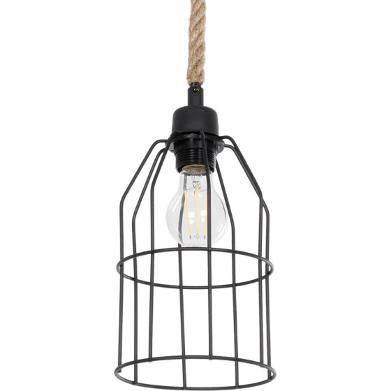 GloboStar Talah Vintage �������� ��������� ������ �������� 1 x E27 IP20 ����� ������� �� ���� ������ - �15.5 x �15.5 x �30cm - (203-0009)