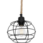 GloboStar Talah Vintage �������� ��������� ������ �������� 1 x E27 IP20 ����� ������� �� ���� ������ - �20 x �20 x �20cm - (203-0008)