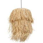 GloboStar Weg Boho �������� ��������� ������ �������� 1 x E27 IP20 ���� Raffia - M45 x �45 x �53cm - (203-0036)