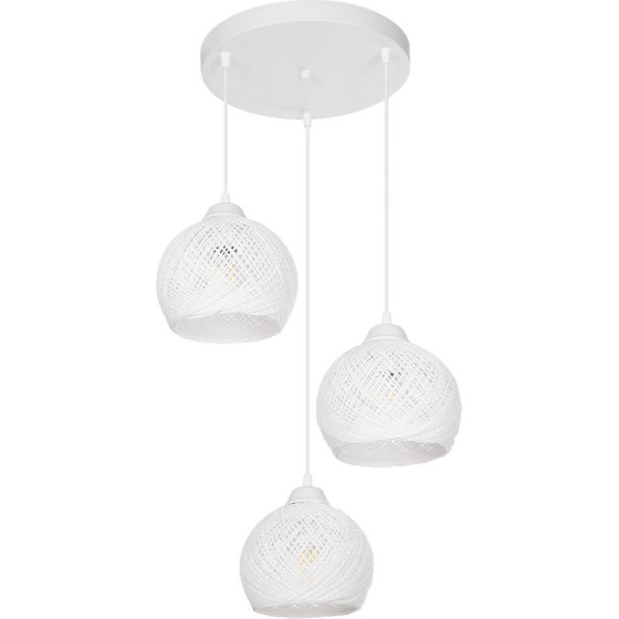 GloboStar Yasam Vintage �������� ��������� ������ ������� 3 x E27 IP20 ����� ����� - �42 x �42 x �54cm - (203-0023)