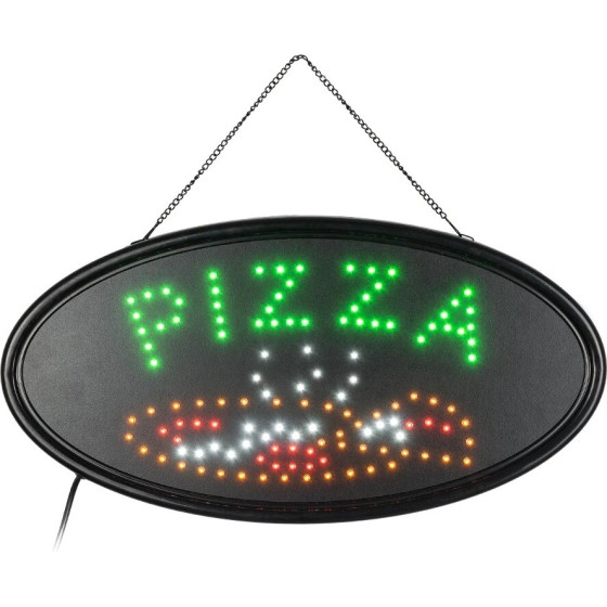 GloboStar ��������� ������� Led ���� �������� Pizza 3W �� ����� Ac 230V - �48 x �1.8 x �24.5cm - (75685)
