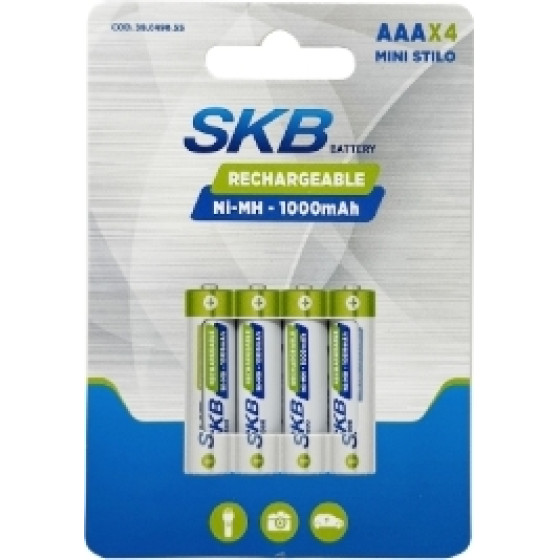SKB 38.0490.55 - ����������������� ��������� MH1000AAa 4 ���. Ni-Mh 1000mah