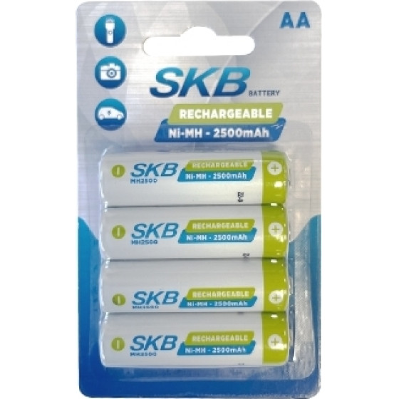 SKB 38.1950.55 - ����������������� ��������� MH2500AA 4 ���. Ni-Mh 2500mah