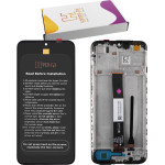 HYPER-Fix Xiaomi Redmi 9AT/9A/9C ����� + Touch Screen + Lens + Frame Black Service Pack - (HF-560001C3LV00)