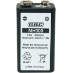 SKB 38.2300.20 - MH300V - ���������������� �������� Ni-Mh 9V 300mah