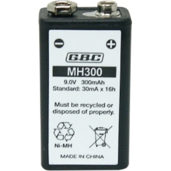 SKB 38.2300.20 - MH300V - ���������������� �������� Ni-Mh 9V 300mah