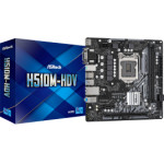 Asrock Mb Socket Intel LGA1200 11th/10th GEN, Cs Intel H510, 2 Dimm Sockets DDR4, D-SUB/DVI-D/HDMI, PCI-E Gen 3.0, Lan GIGABIT, MICRO-ATX, 3YW. - (H510M-HDV/M.2 SE)