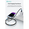 Devia ������� �������� Usb 2.0 Braided Usb A �� Lightning 1m Gracious ����� - (EC650)
