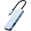Devia Hub Usb C 4 �� 1 Pd 100W Leopard ���� - (EC700)