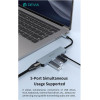 Devia Hub Usb C 5 �� 1 Pd 100W & Hdmi Leopard ���� - (EC702)