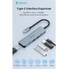 Devia Hub Usb C 5 �� 1 Pd 100W & Hdmi Leopard ���� - (EC702)