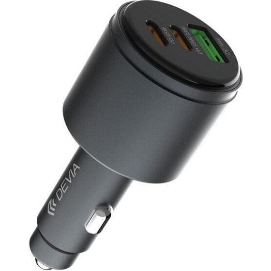 Devia ��������� ����������� ������� �������� �� ������ ����� Usb A & 2xUsb C Pd + Qc 3.0 116W Extreme ������ ���� - (EA508)