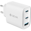Devia ��������� �������� ������� �������� �� ������ ����� Usb A & 2xUsb C Gan Pd 65W Extreme ����� - (RCE-6505ACCL)