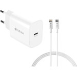 Devia ��������� �������� ������� �������� RCE-3005CL 30W �� ����� Usb C Gan Pd & ������� Usb C �� Lightning Smart 1m ����� - (109568, RCE-3005CL)