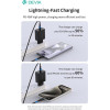 Devia ��������� �������� ������� �������� Rocket 45W �� ����� Usb C Pd & ������� Usb C �� Usb C Smart 1.5m ����� - (GS-W45A0948)