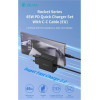 Devia ��������� �������� ������� �������� Rocket 45W �� ����� Usb C Pd & ������� Usb C �� Usb C Smart 1.5m ����� - (GS-W45A0948)