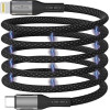 Maxlife ������� �������� Usb 2.0 Magnetic Nylon Usb C �� Lightning 27W 1m ����� - (MXUC-11)