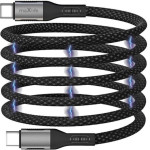 Maxlife ������� �������� Usb 2.0 Magnetic Nylon Usb C �� Usb C 100W 1m ����� - (MXUC-11)