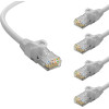 Powertech ������� ������� Cat 6 U/UTP, CCA, 250Hz, 0.25m, ����, 5��� - (CAB-N413-5)