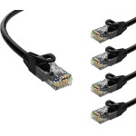 Powertech ������� ������� Cat 6 U/UTP, CCA, 250Hz, 1m, �����, 5��� - (CAB-N403-5)