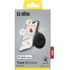 SBS Tracker Compatible With Apple Find My Black - (TEFINDBTAPK)