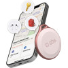SBS Tracker Compatible With Apple Find My Pink - (TEFINDBTAPP)
