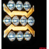 AMiO ��������� �������� ���������� Led 54W 9-36V 10.000lm 6.500K 110x110x38mm AWL68 - 1 ���. - (04209)