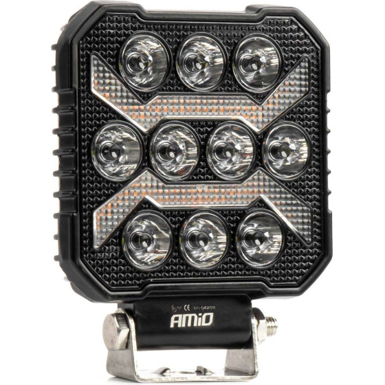 AMiO ��������� �������� ���������� Led 54W 9-36V 10.000lm 6.500K 110x110x38mm AWL68 - 1 ���. - (04209)