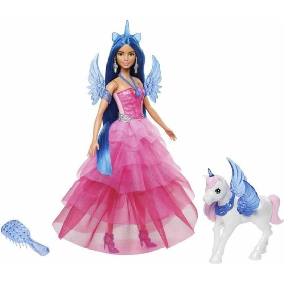 Mattel Barbie: 65 Inspiring Stories - A Touch Of Magic Doll Unicorn (HRR16)