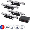GloboStar Pro Series ��� 4 x 3 ������ �������� �������� ������ �������� ��� ���������� & ������� 3 ������������ �������� Strobe Led High Power 36W Dc 10-30V ��������� IP65 ������� & ����- �18 x �4.5 x �3cm - 2 ������ ������� - (85017)
