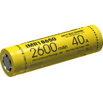 NiteCore �������� IMR18650 2600mAh 40A Flattop (������)