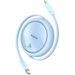 Baseus Retractable USB-C To Lightning Cable 20W ���� 1m - (P10364501311-00)