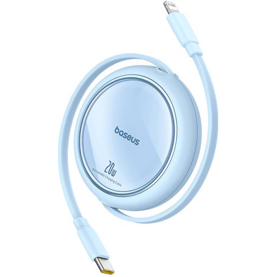 Baseus Retractable USB-C To Lightning Cable 20W ���� 1m - (P10364501311-00)