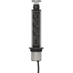 Brennenstuhl ��������� ��������� 3 ������ �� �������� ��� ������� 2m/ H05VV-F/ 3G1,5 Silver Grey - (1396200013)
