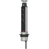 Brennenstuhl ��������� ��������� 3 ������ �� �������� ��� ������� 2m/ H05VV-F/ 3G1,5 Silver Grey - (1396200013)