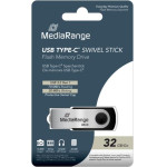 MediaRange Usb 3.2 Gen1 Type-C(R) Flash drive, 32GB - (MR1952)