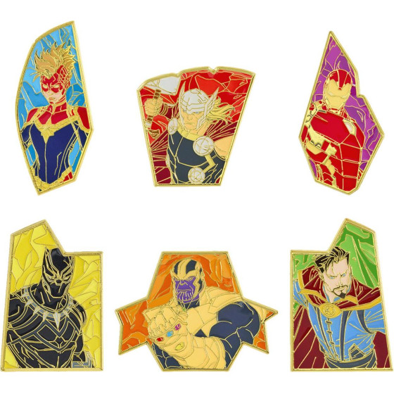 Funko Loungefly Blind Box Enamel Pins: Marvel Infinity Stones Blind Pin Set (MVPN0193)