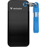 Verbatim Pocket Usb 3.2 USB-C ���������� Ssd 1TB M.2 Black,Blue - - (32191)