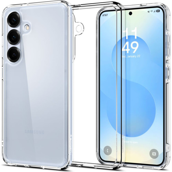 Spigen ���� Tpu & Pc Ultra Hybrid Samsung Galaxy S25 5G ������� - (8809971238373)