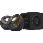 Creative Pebble X Plus Bluetooth ����� 2.0 �� Rgb ������� ��� Subwoofer, ������ 30W RMS, Black - (51MF0495AA000)