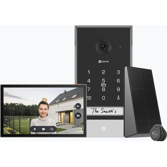 Ezviz Wi-Fi Video Doorphone EP7 Kit With Solar Panel - (318500175)