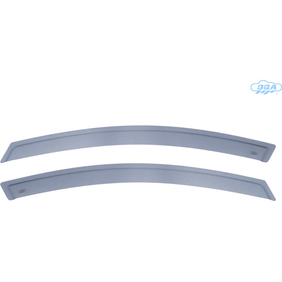 DGA ������� ���������� ������������� ��� Ford Fiesta 5D 2008-2017 ���������� ������������ ��� �������� ���� �������� ����� (Cast Acrylic GLASS) - 2 ��� - (108040)