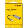 DeLock ���������� ������� USB, 5GBps Ethernet, ����� - (81571)