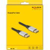 DeLock ������� Displayport 2.1 16K/60Hz, 40 Gbps, 1m, ����� - (80633)