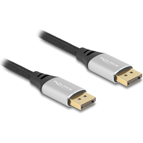 DeLock ������� Displayport 2.1 16K/60Hz, 40 Gbps, 1m, ����� - (80633)