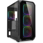 Sharkoon AK5G Rgb (schwarz, Tempered Glass x 2) - (41831)