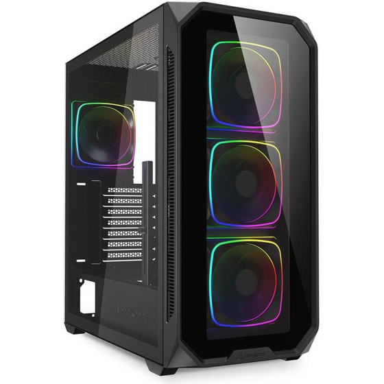 Sharkoon AK5G Rgb (schwarz, Tempered Glass x 2) - (41831)