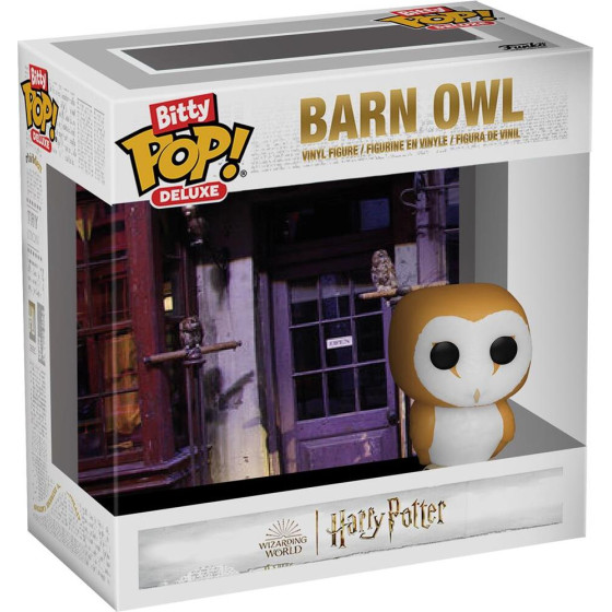 Funko Bitty Pop! Deluxe: Harry Potter Wizarding World - Barn Owl (Owl Emporium) Vinyl Figure